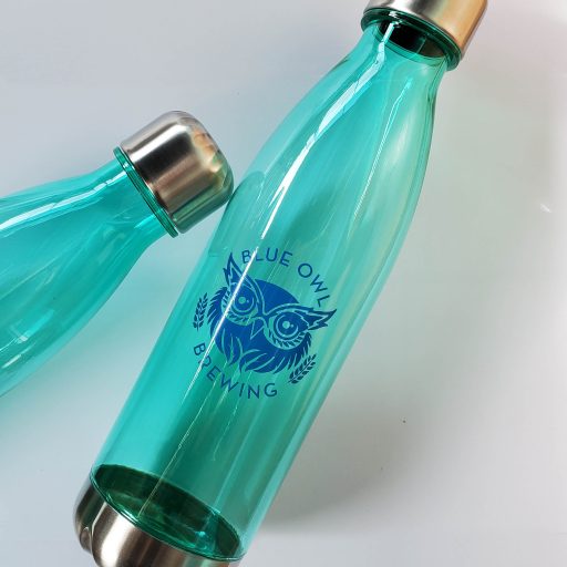 logo water bottle